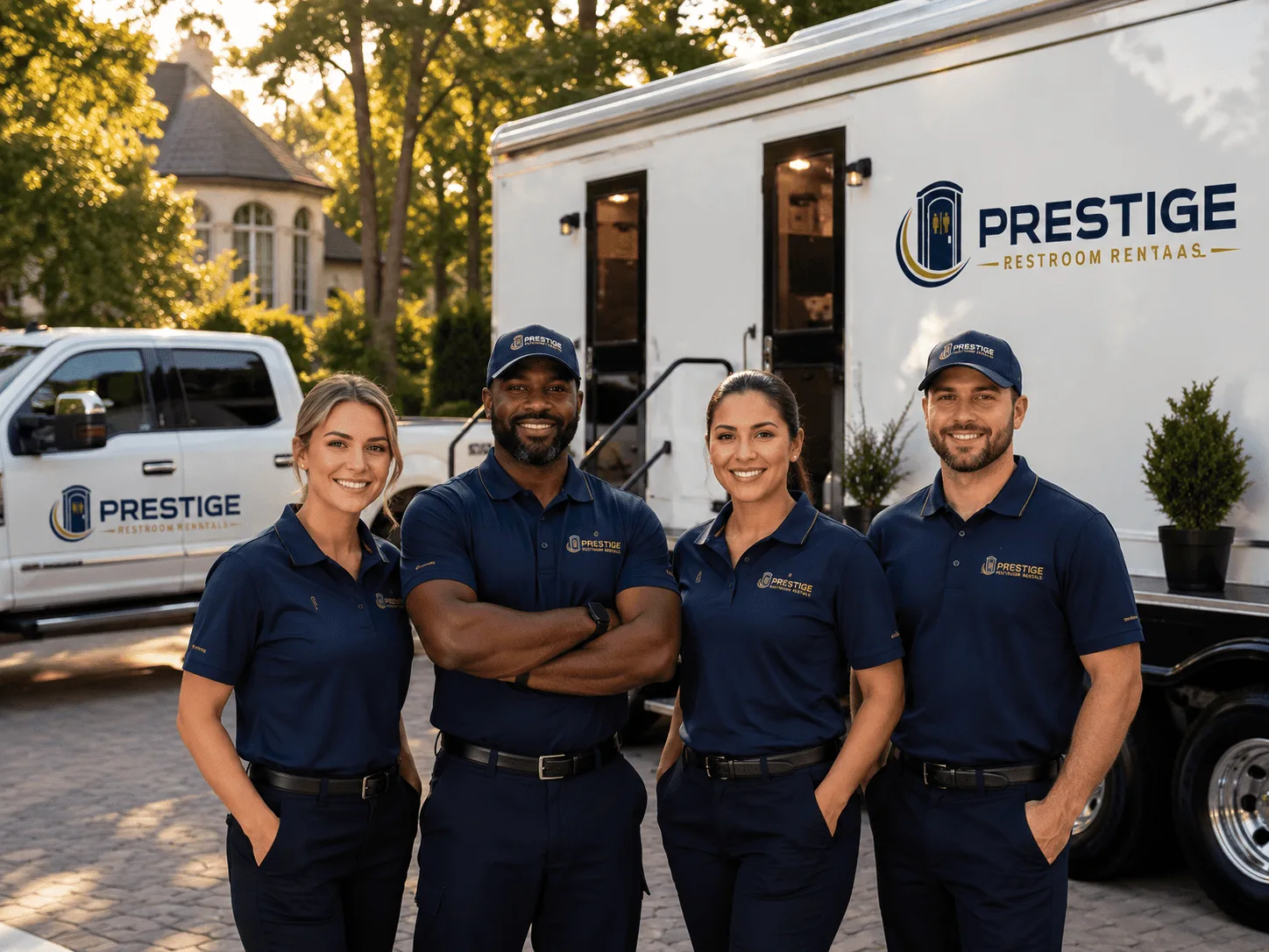 Trusted Luxury Portable Restrooms company in Denhoff, ND